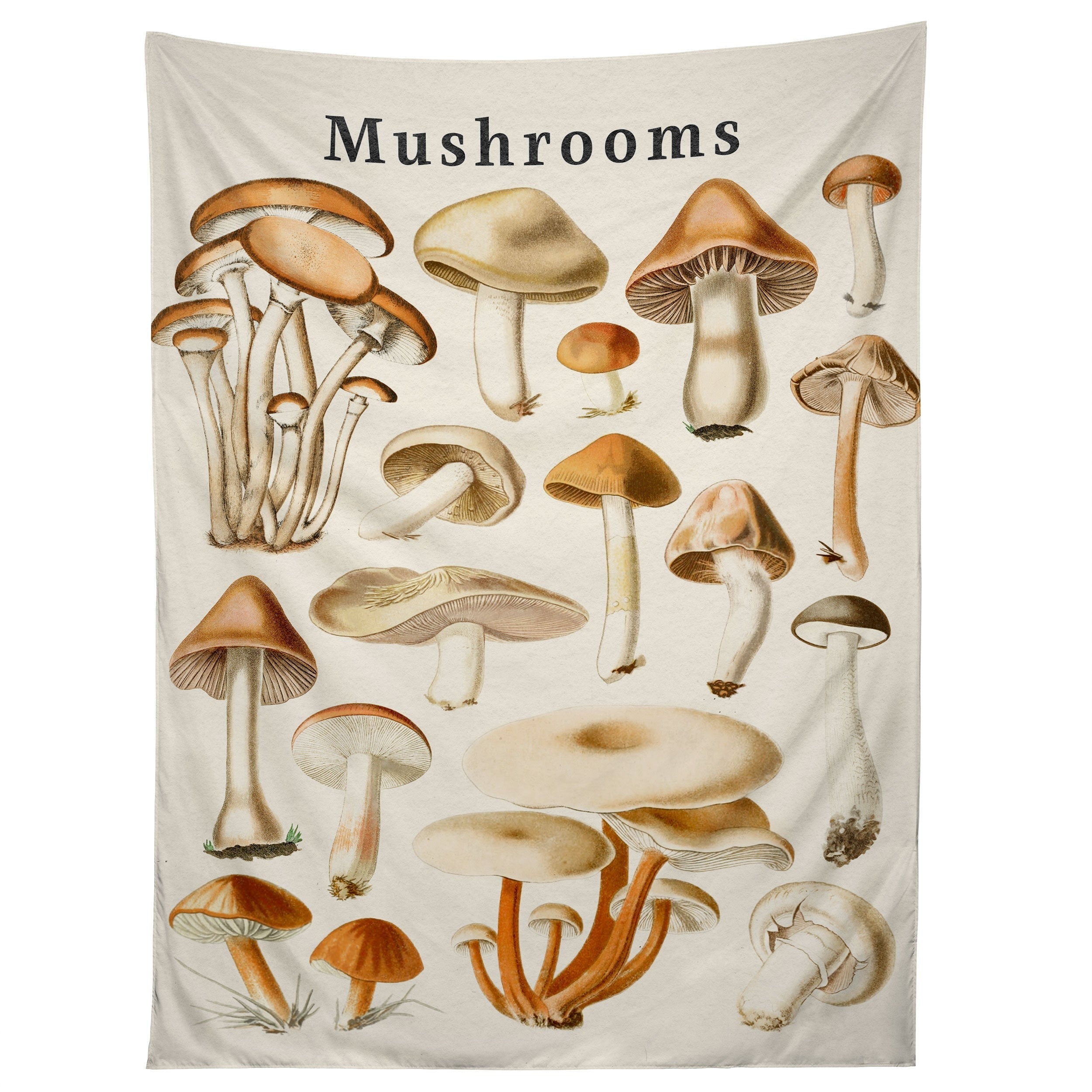 Gal Design Mushrooms Collection Tapestry
