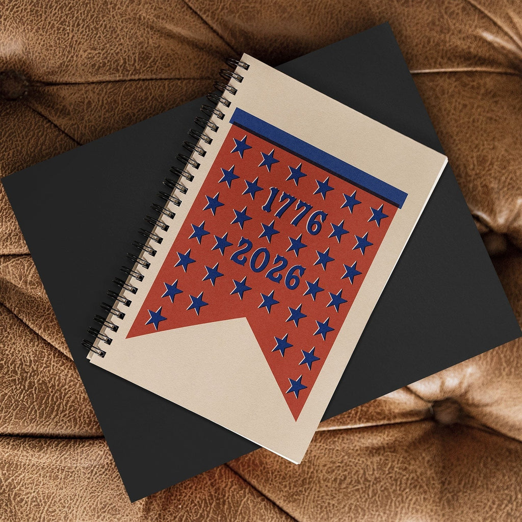 DENY Designs Star Banner Spiral Notebook