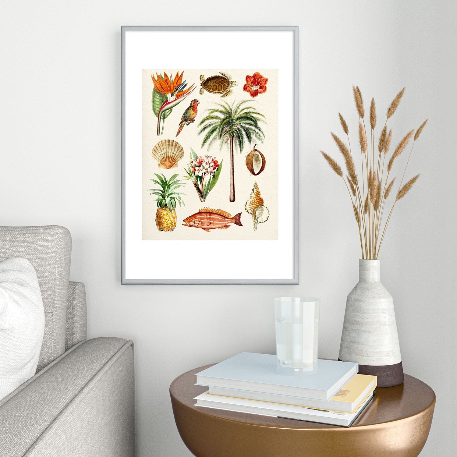 Gal Design Hawaii Collection Metal Framed Art Print