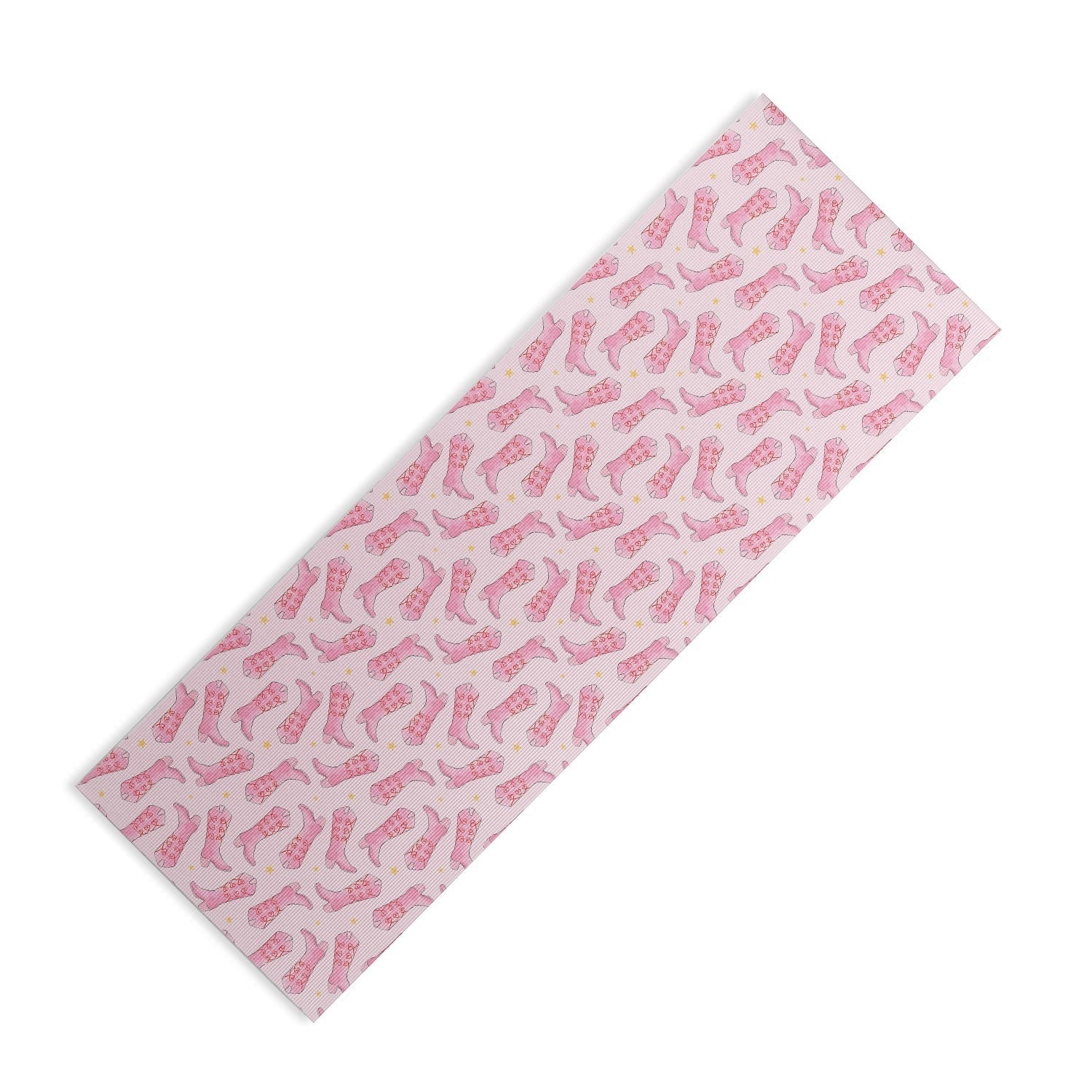 Love_Ryming Stars and Boots Yoga Mat