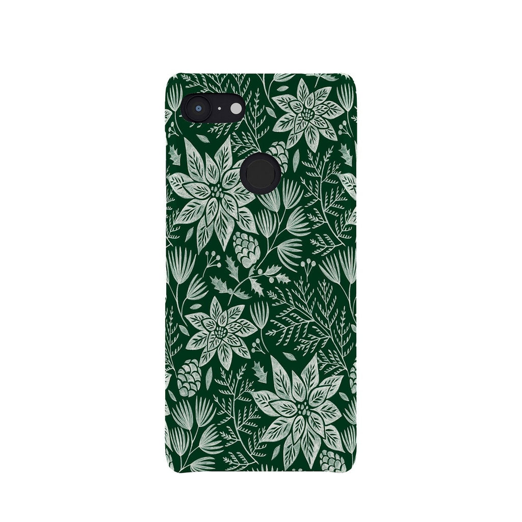 Pimlada Phuapradit Christmas Poinsettia Phone Case