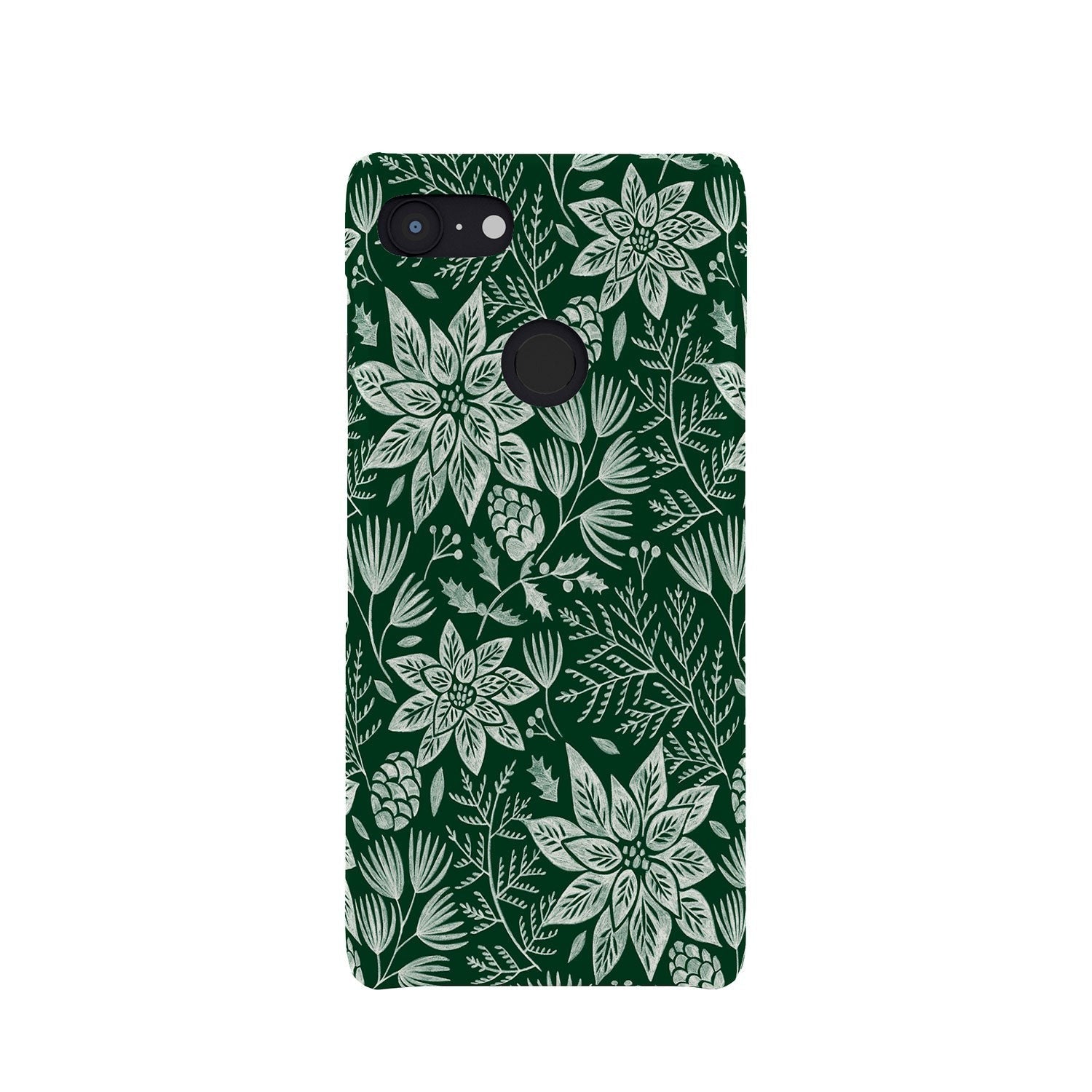 Pimlada Phuapradit Christmas Poinsettia Phone Case
