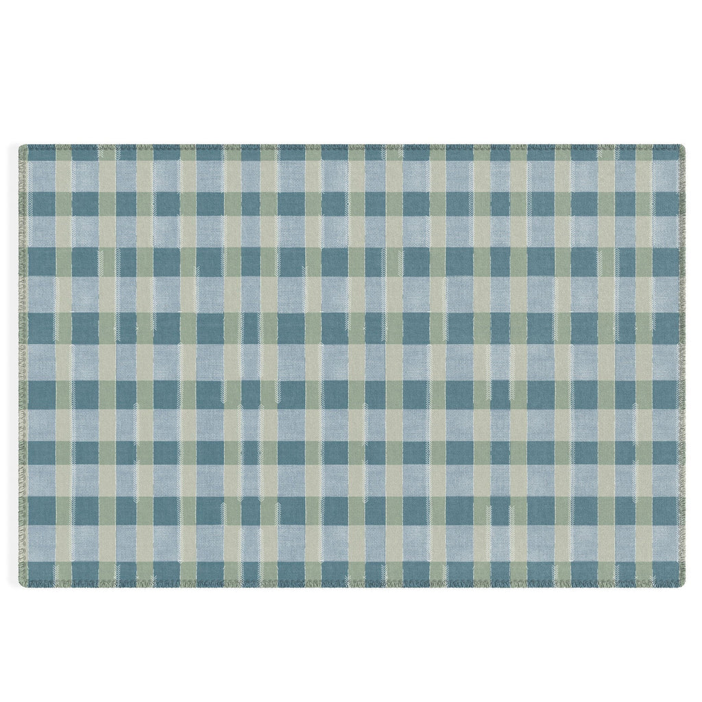 Marta Barragan Camarasa Country Style Checks Outdoor Rug
