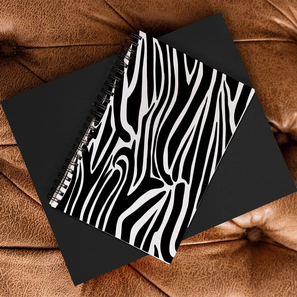 Jennifer Labre Wild Zebra Spiral Notebook