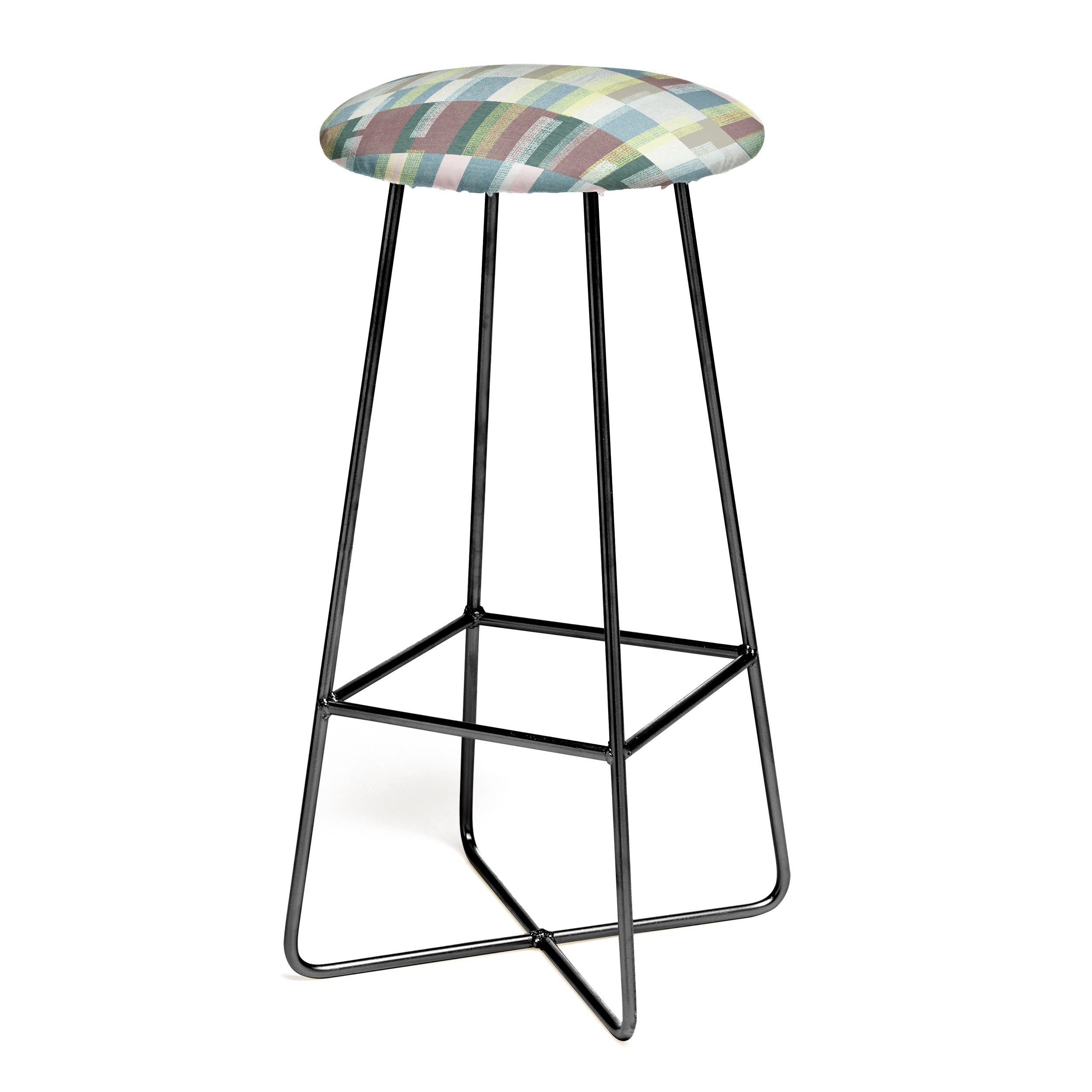 Marta Barragan Camarasa Dynamic Linear Blocks Bar Stool