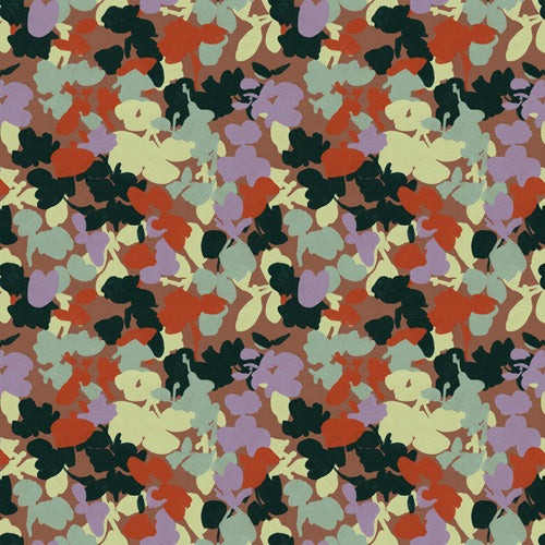 Marta Barragan Camarasa Retro Bloom Medley Shower Curtain