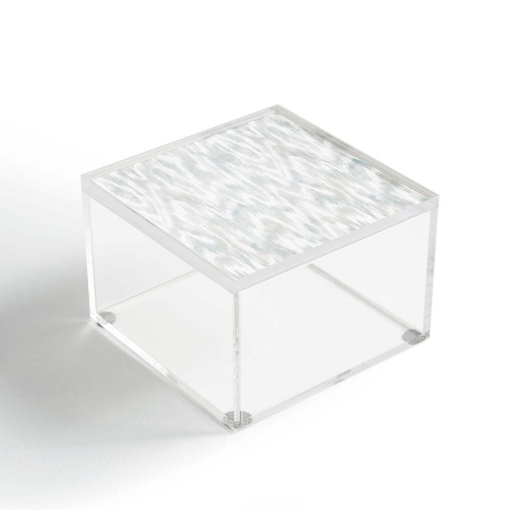 Jacqueline Maldonado Watercolor Wood Grain Acrylic Box