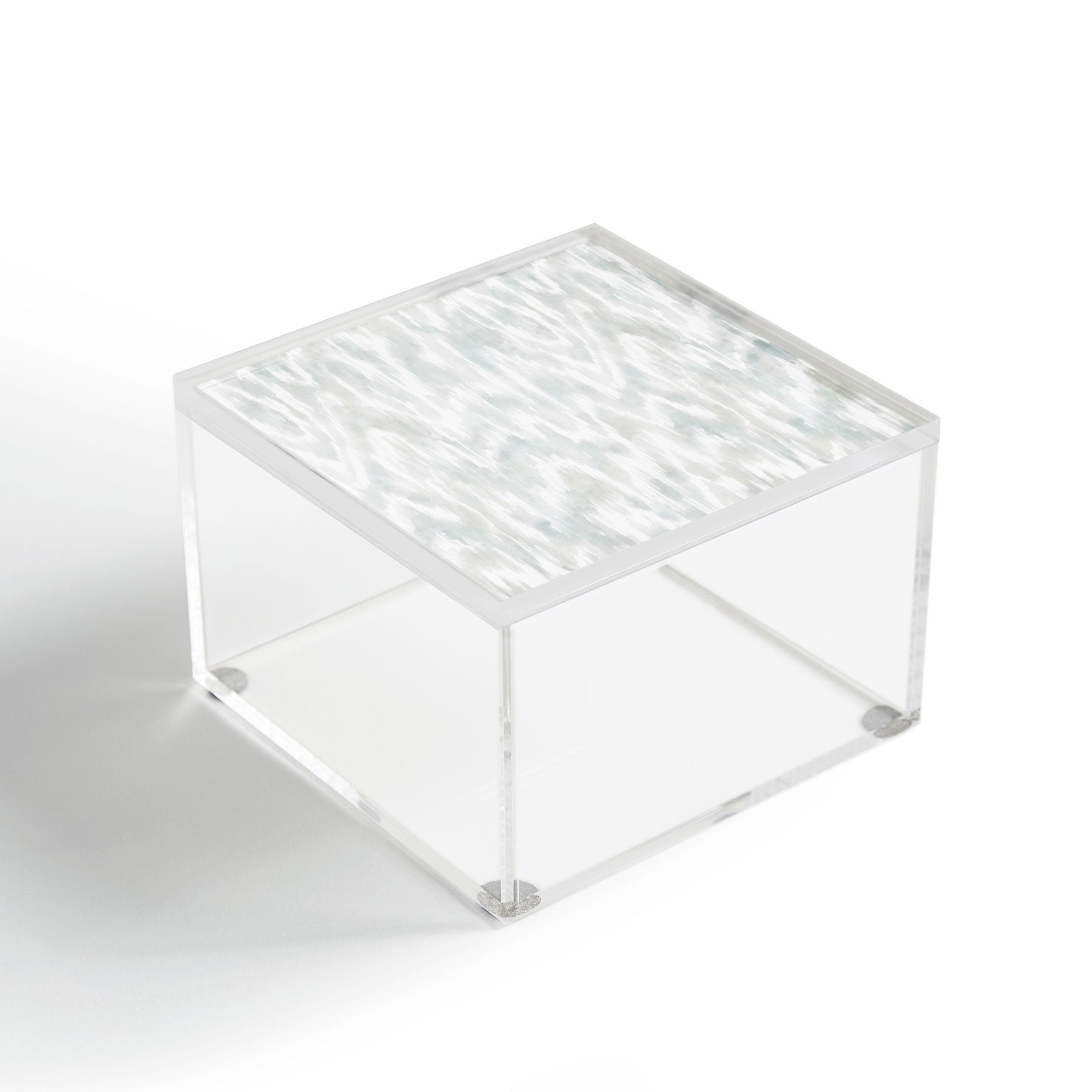 Jacqueline Maldonado Watercolor Wood Grain Acrylic Box