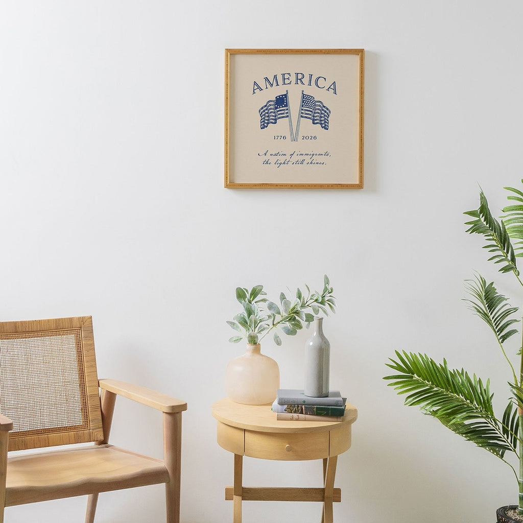 DENY Designs America250 Framed Wall Art