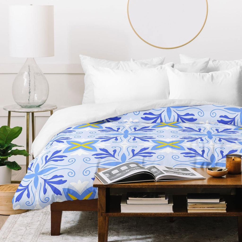 Design by Spark Dolce Vita Flourish Tile Duvet Cover