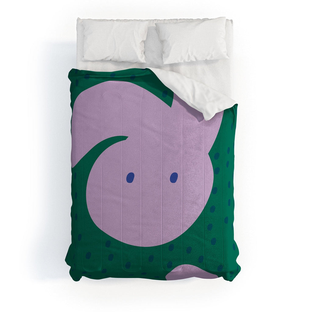 Camilla Foss Pebbles and Rabbit Comforter
