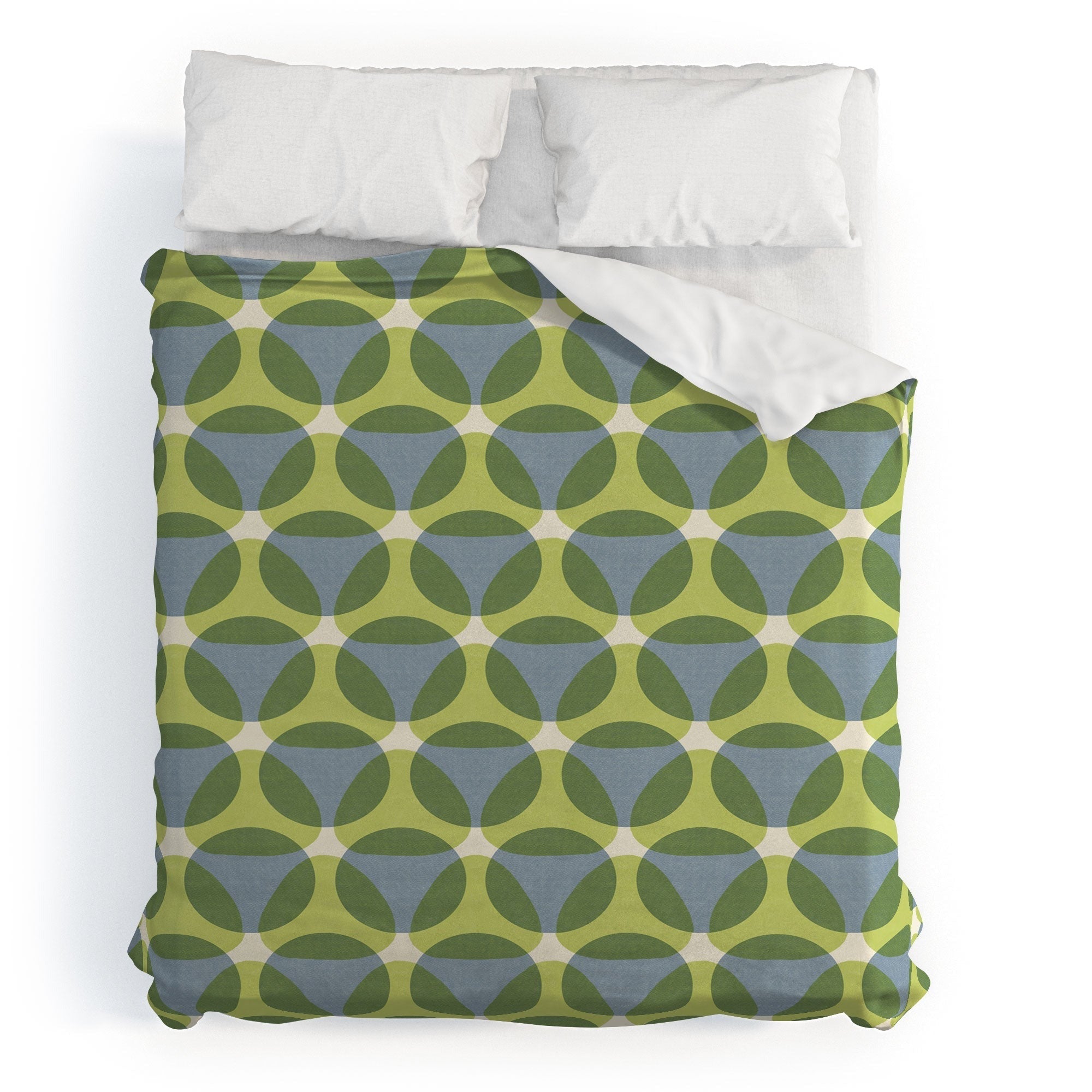 Marta Barragan Camarasa Stylish Retro Circle Duvet Cover