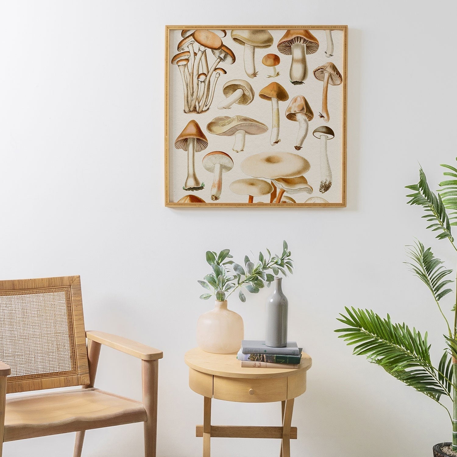 Gal Design Mushrooms Collection Framed Wall Art