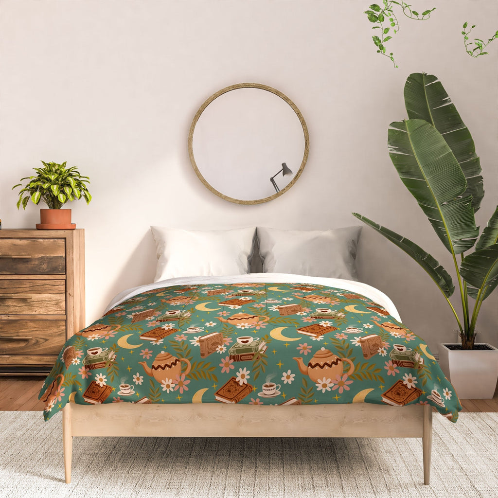 Avenie Moonlit Reading Nook I Comforter