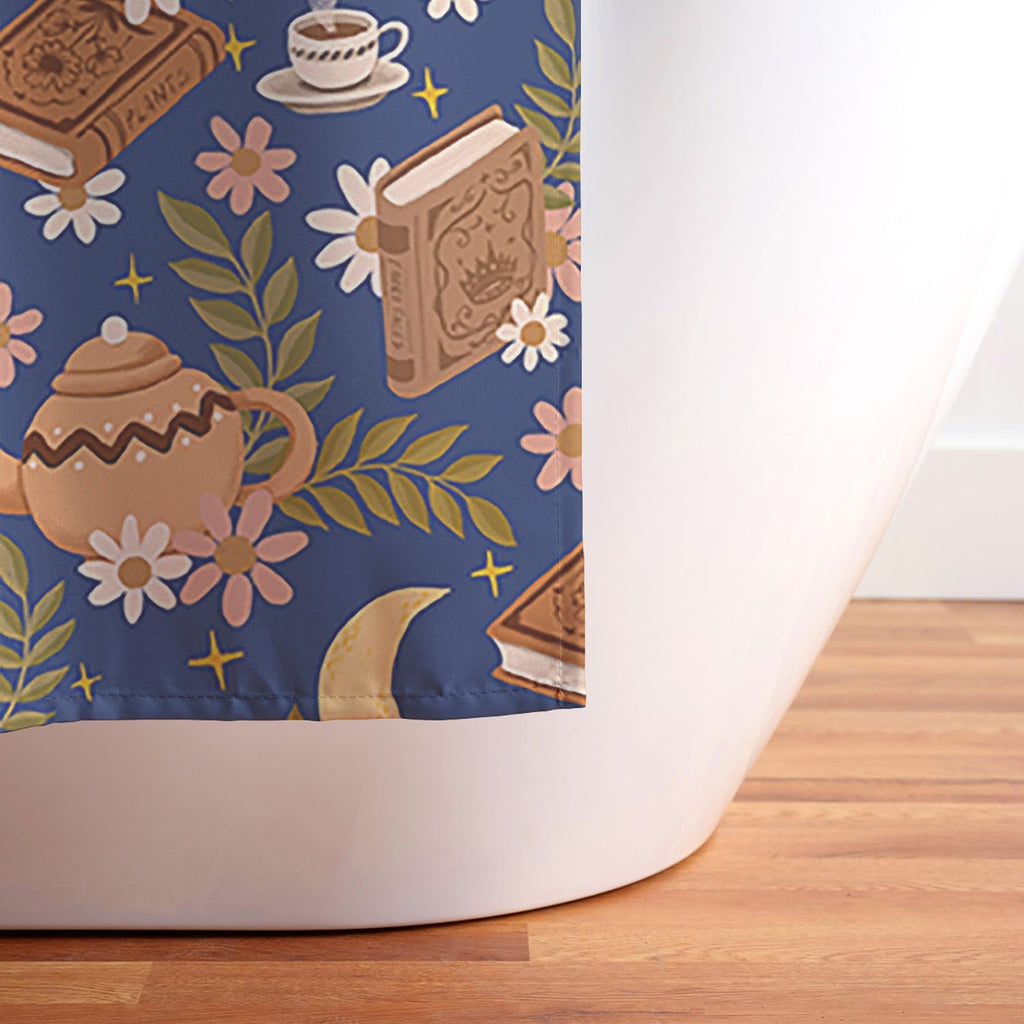Avenie Moonlit Reading Nook II Shower Curtain