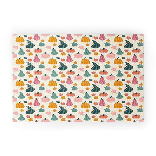 Design by Spark Gourdgeous Autumn Welcome Mat