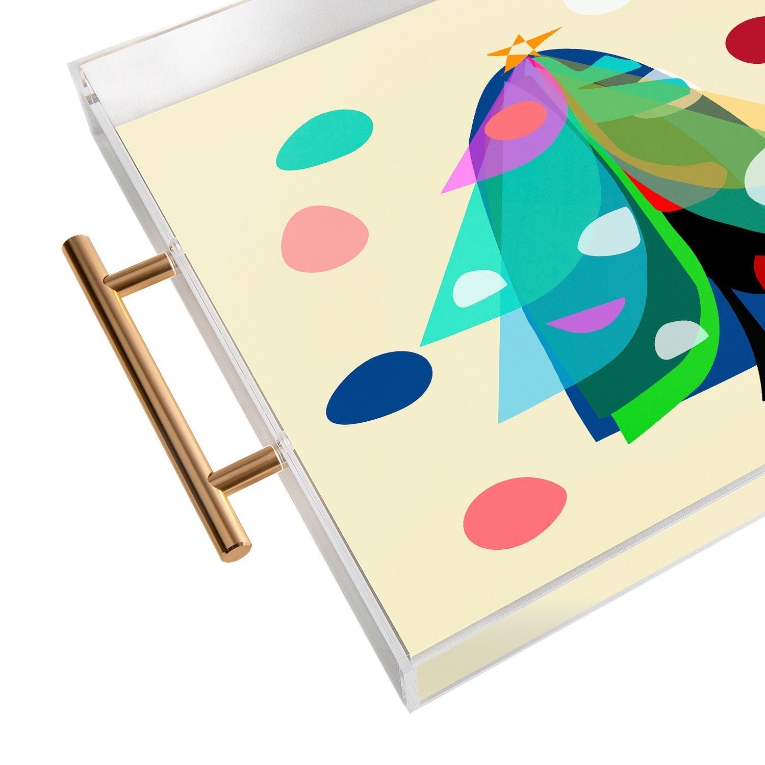 Mirimo Decorated Tree Acrylic Tray