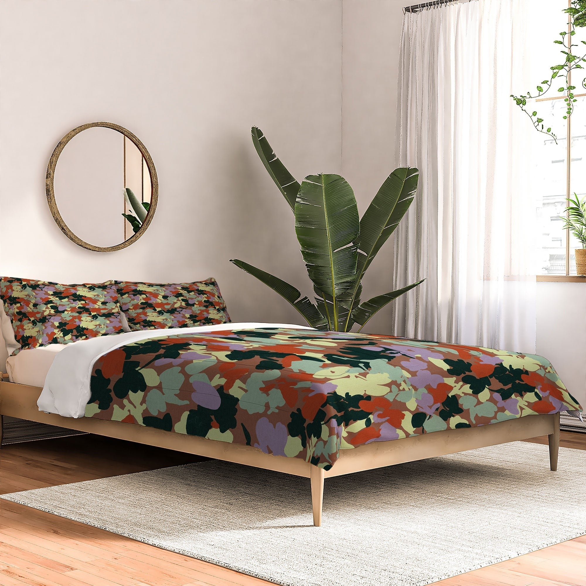 Marta Barragan Camarasa Retro Bloom Medley Comforter