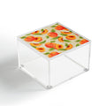 Jessica Molina Peach Pattern Acrylic Box