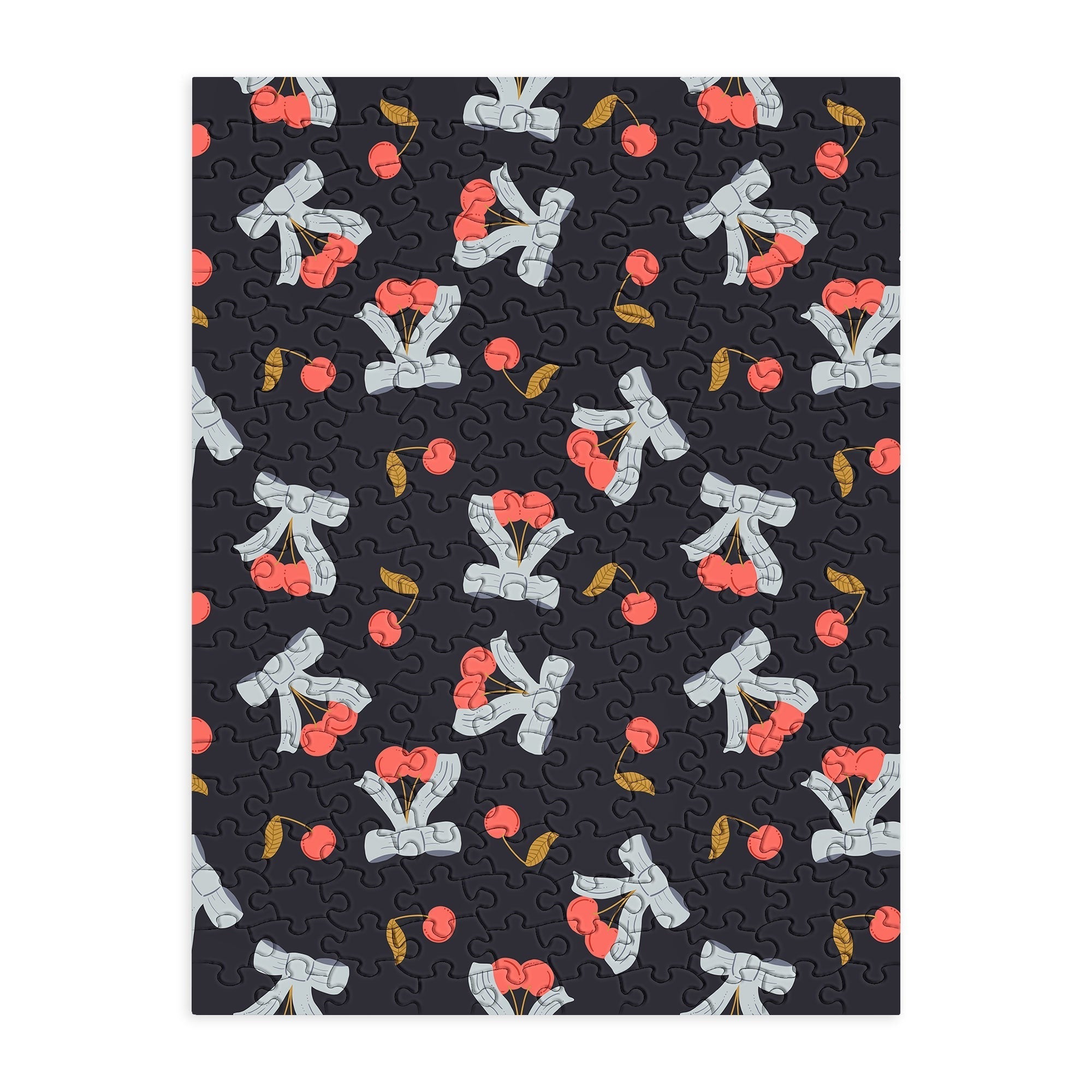 Jennifer Labre Cherries and Bows Puzzle