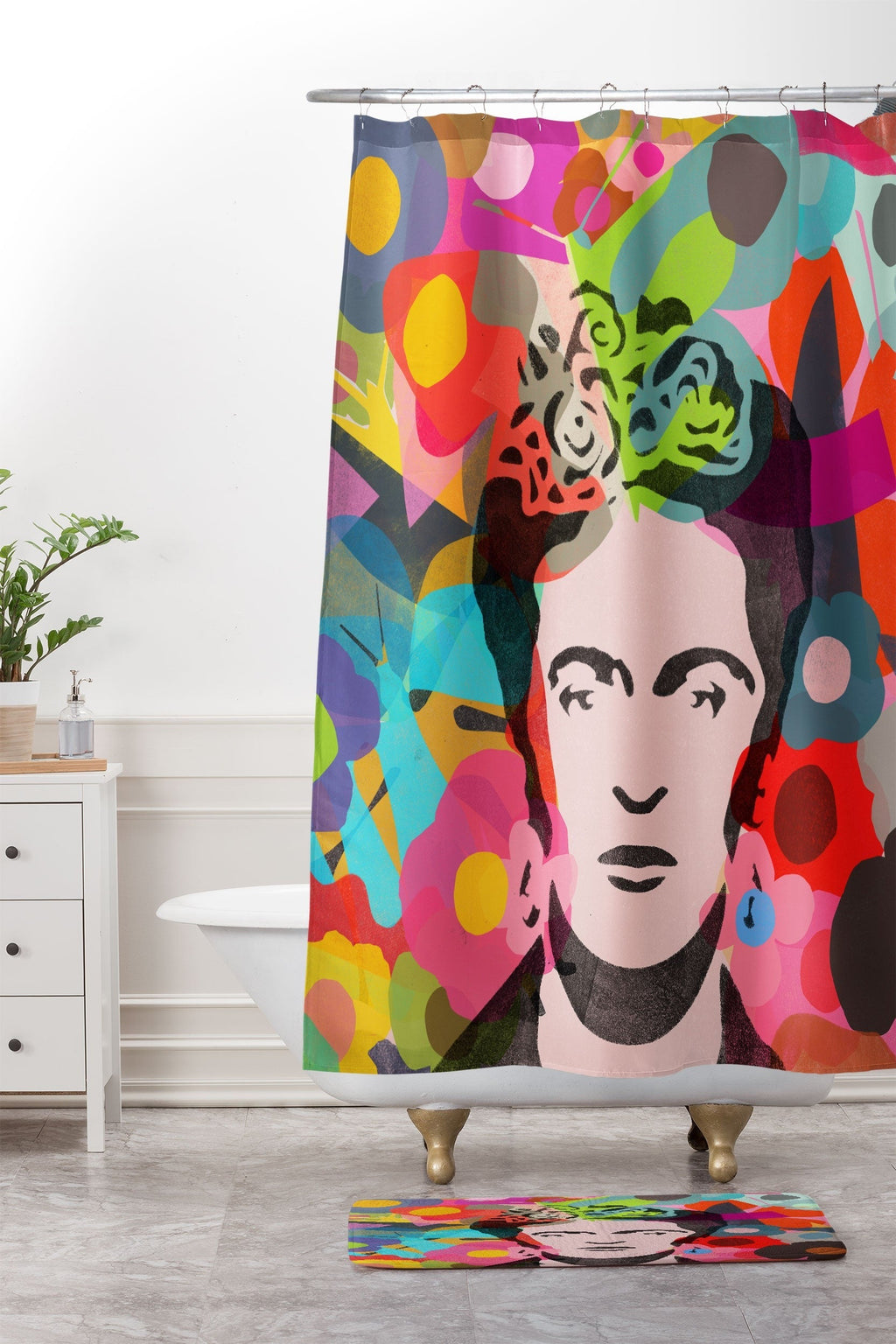 Garima Dhawan frida 1d Memory Foam Bath Mat