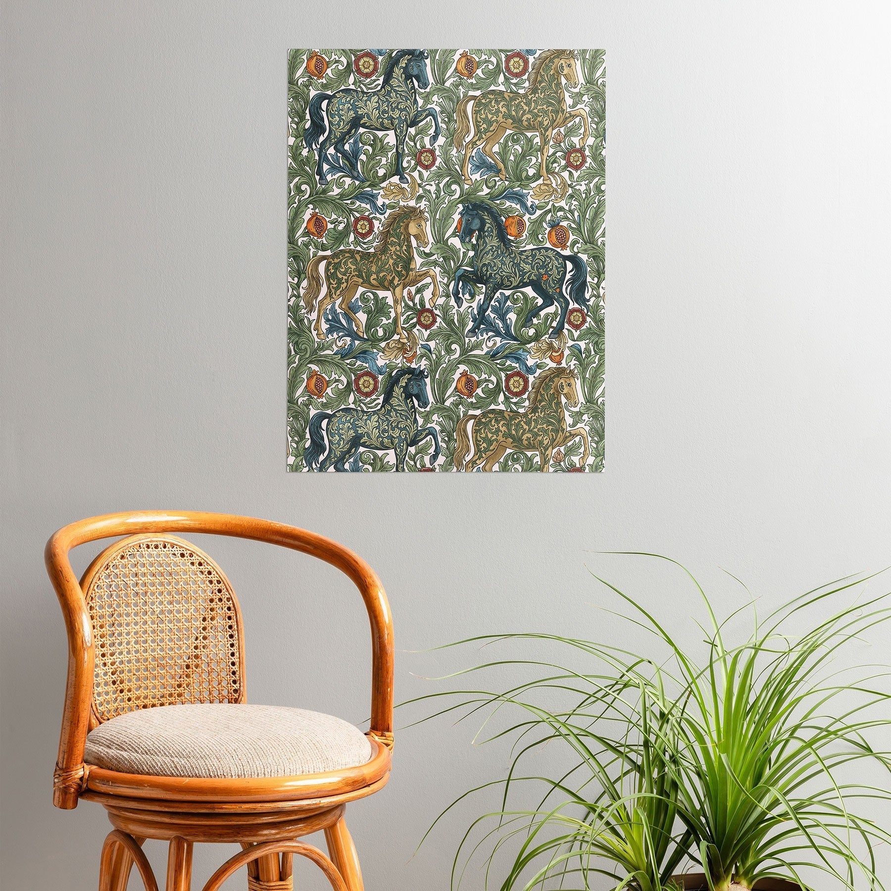 Marta Barragan Camarasa Renaissance Horse Garden Poster