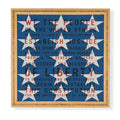 DENY Designs Starred Preamble Framed Wall Art