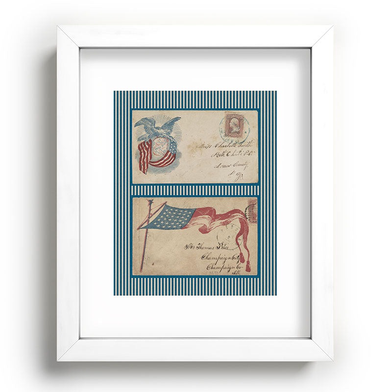DENY Designs Civil War Envelopes Recessed Framing Rectangle