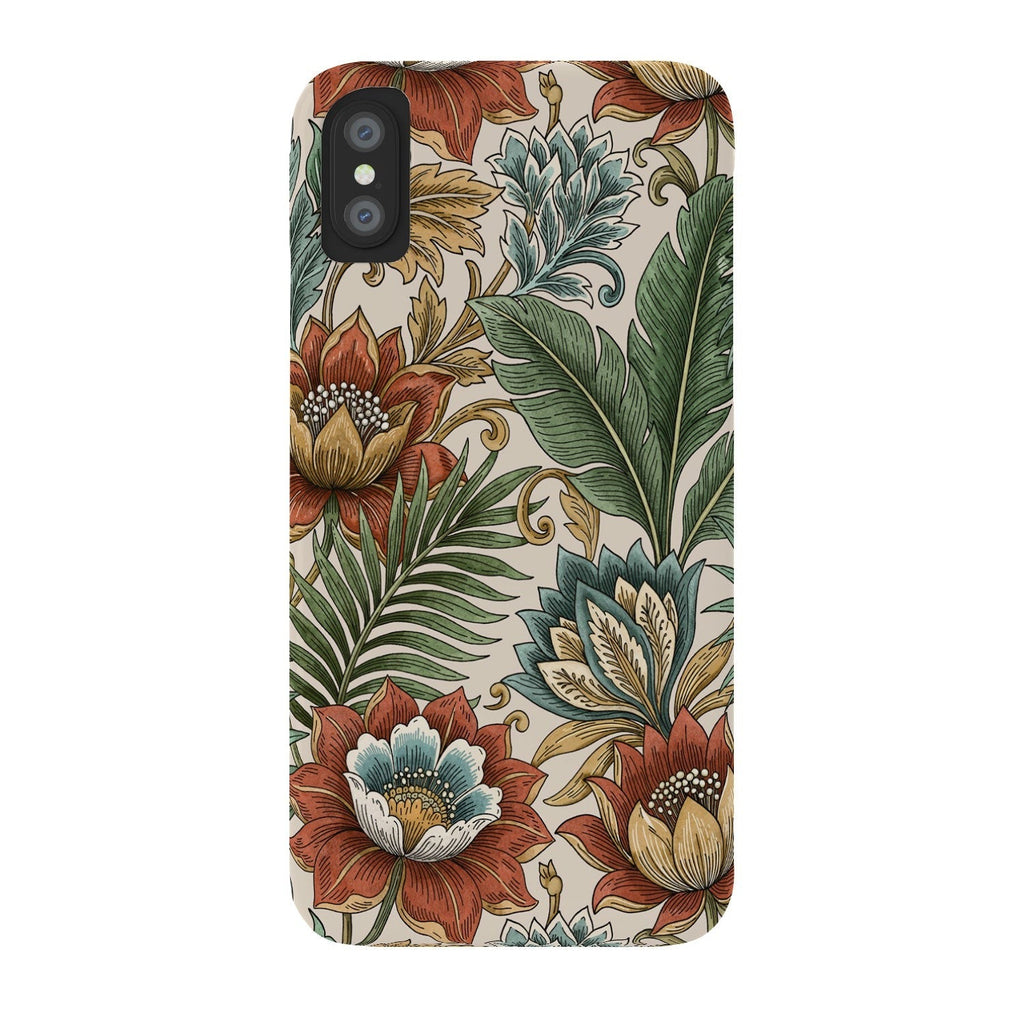 Marta Barragan Camarasa Retro Jungle Garden Phone Case