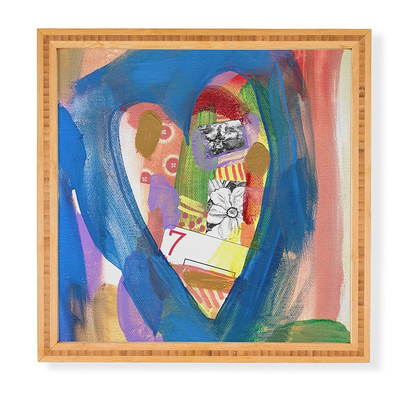 Natalie Baca Lucky in Love Framed Wall Art