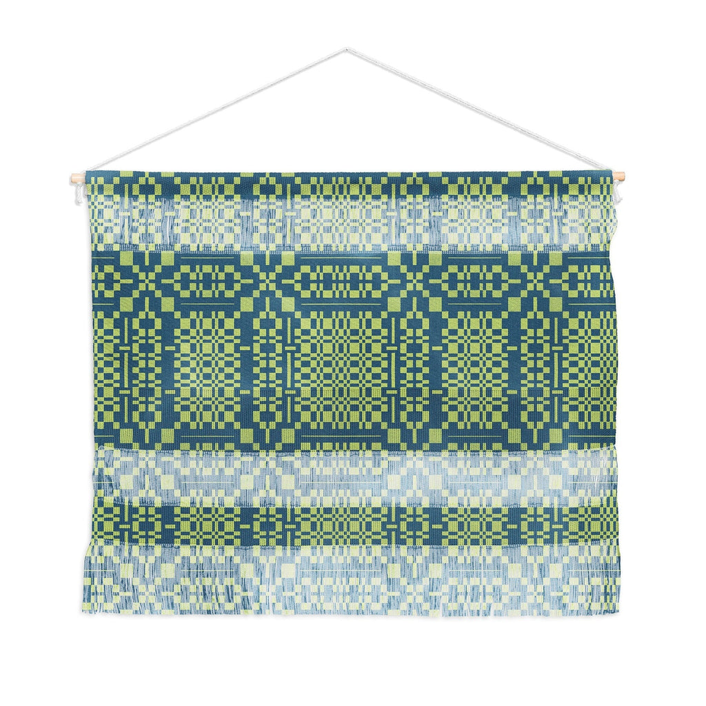 Marta Barragan Camarasa Nostalgic Grid Design Wall Hanging Landscape