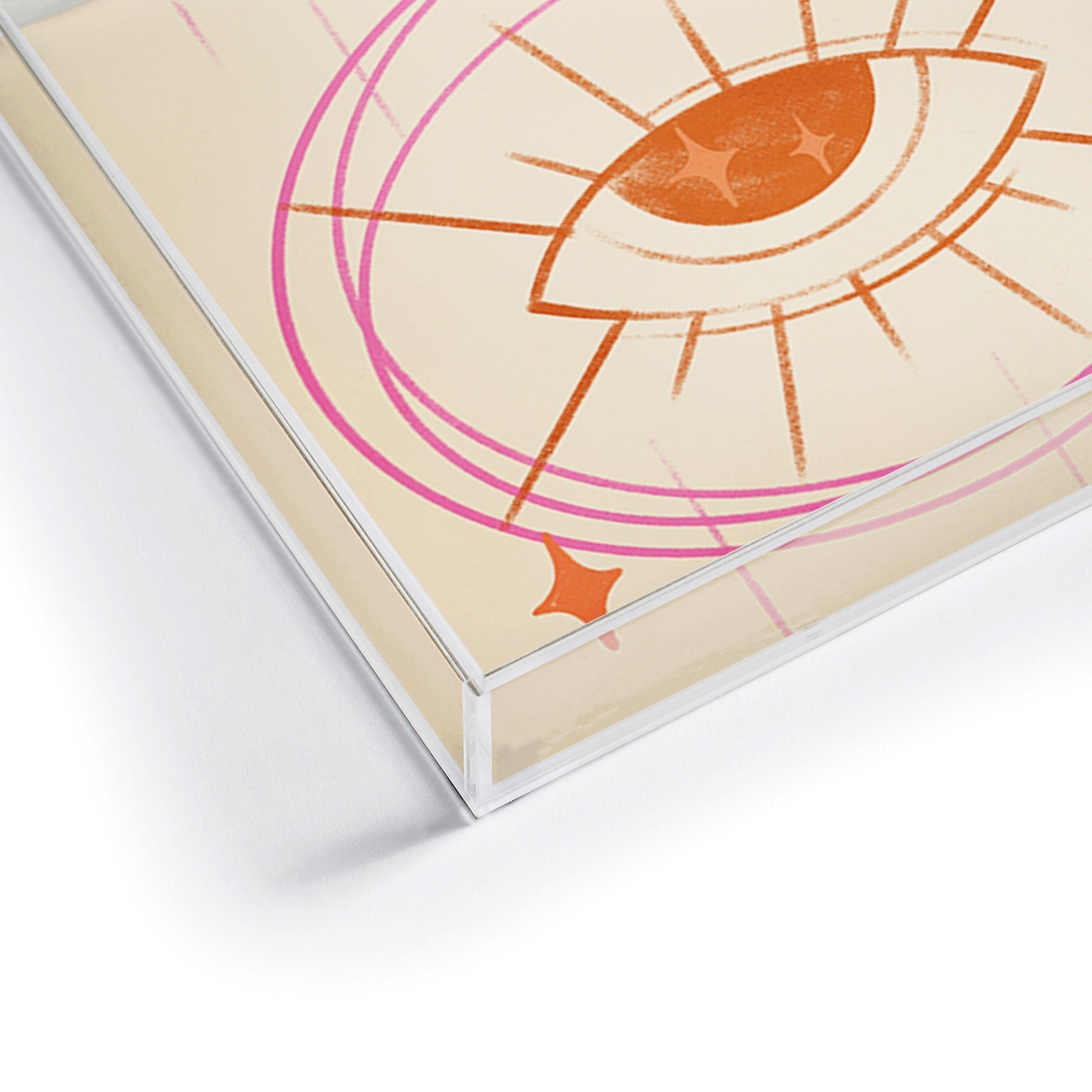 Little Om Celestial Eye cream Acrylic Tray