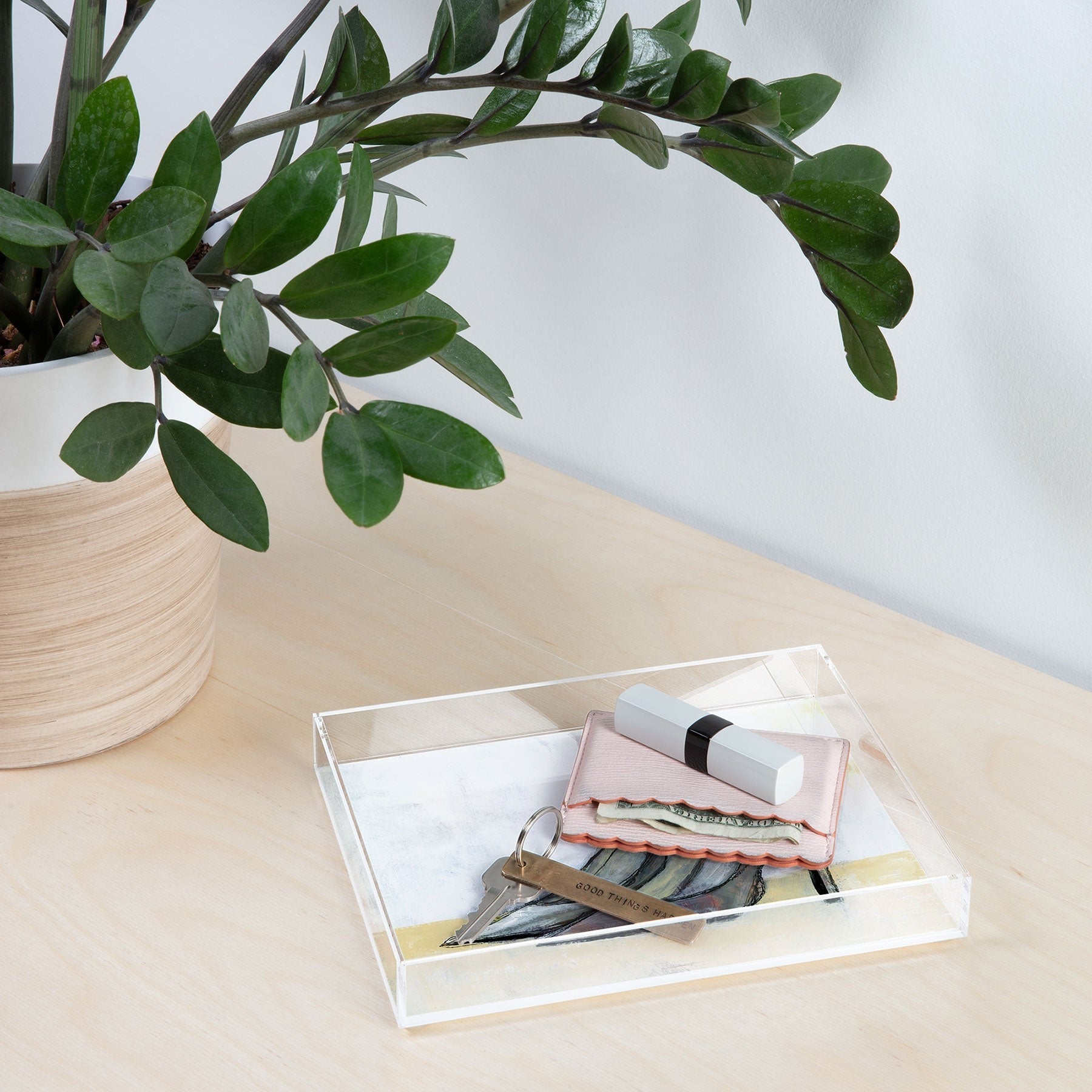 Sophia Buddenhagen Grey Stiletto Acrylic Tray