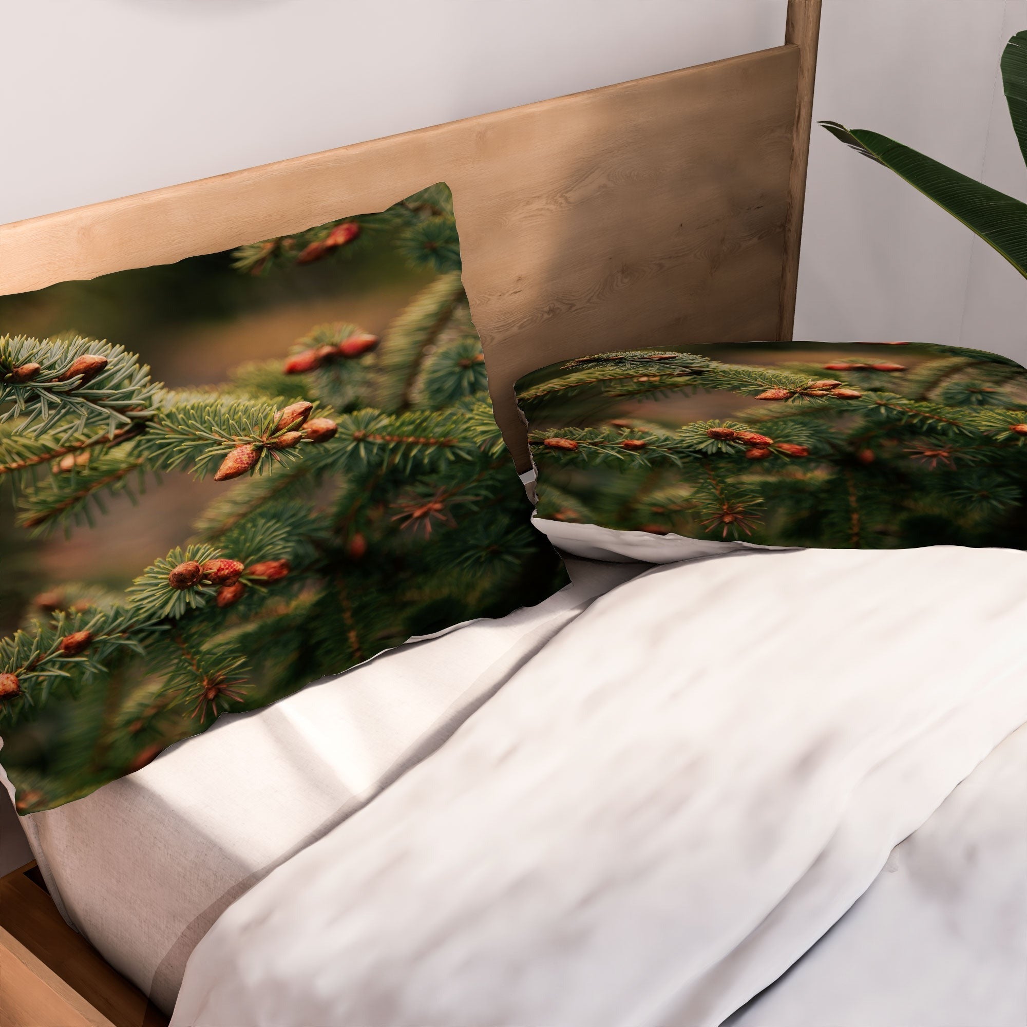 Hannah Kemp Spruce Tips Pillow Shams