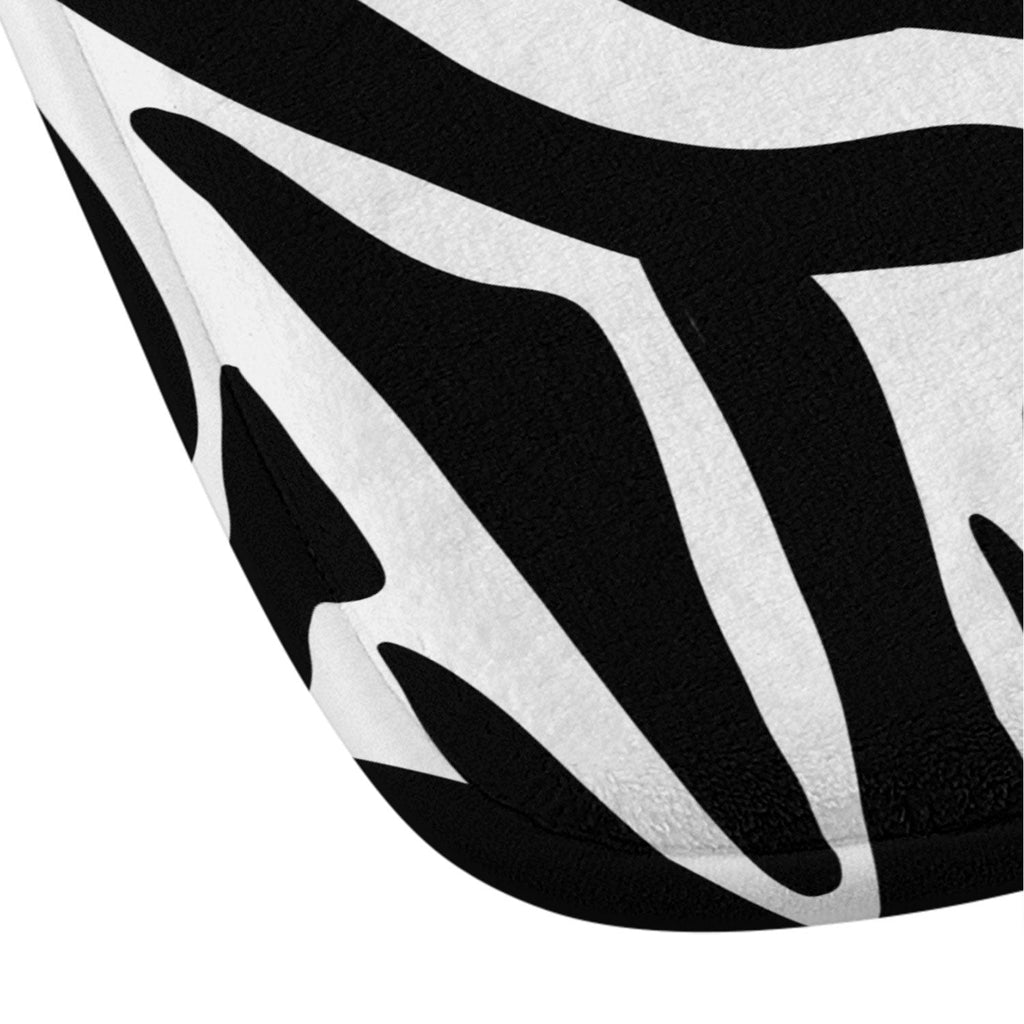 Jennifer Labre Wild Zebra Memory Foam Bath Mat