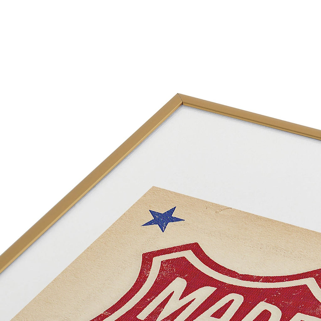 DENY Designs Made in USA Metal Framed Art Print
