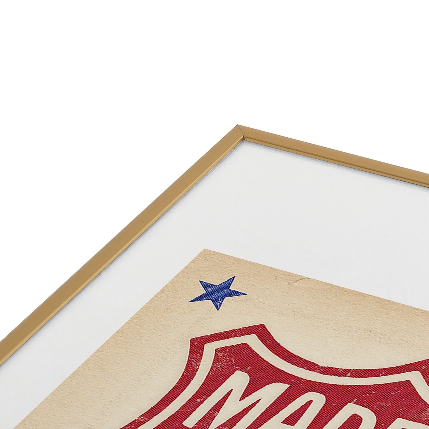 DENY Designs Made in USA Metal Framed Art Print