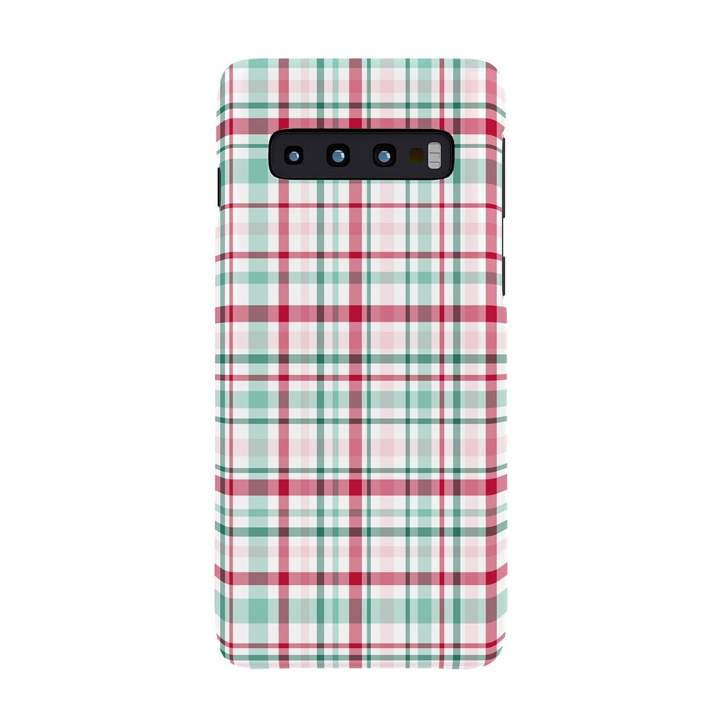 Lisa Argyropoulos Merry Vintage Plaid Phone Case