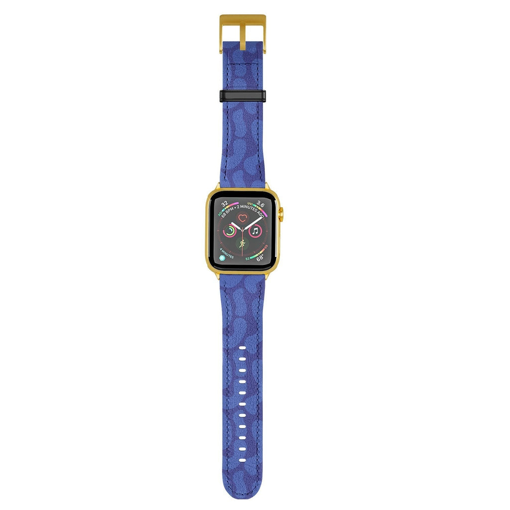 Camilla Foss Blue Pebble Apple Watch Band