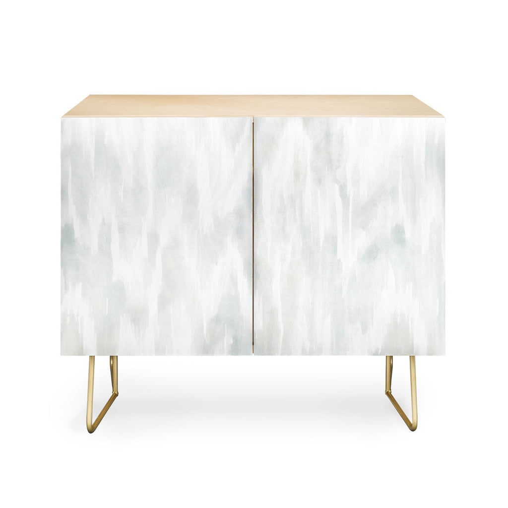 Jacqueline Maldonado Watercolor Wood Grain Credenza