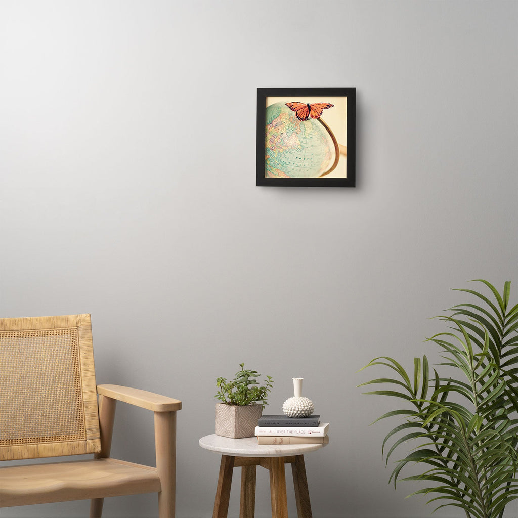 The Light Fantastic World Traveller Framed Wall Art