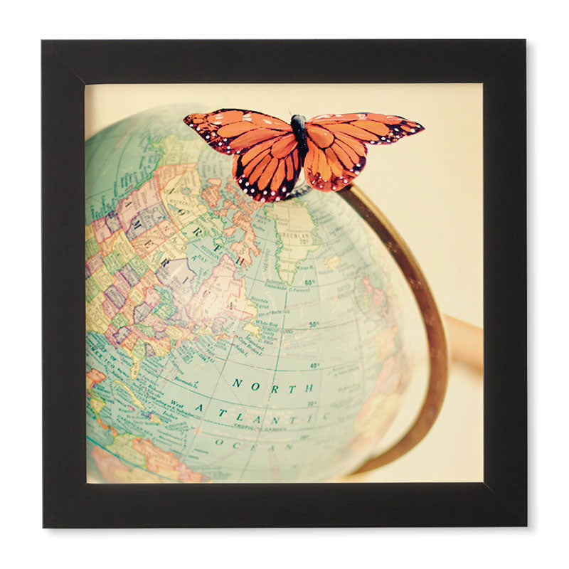 The Light Fantastic World Traveller Framed Wall Art