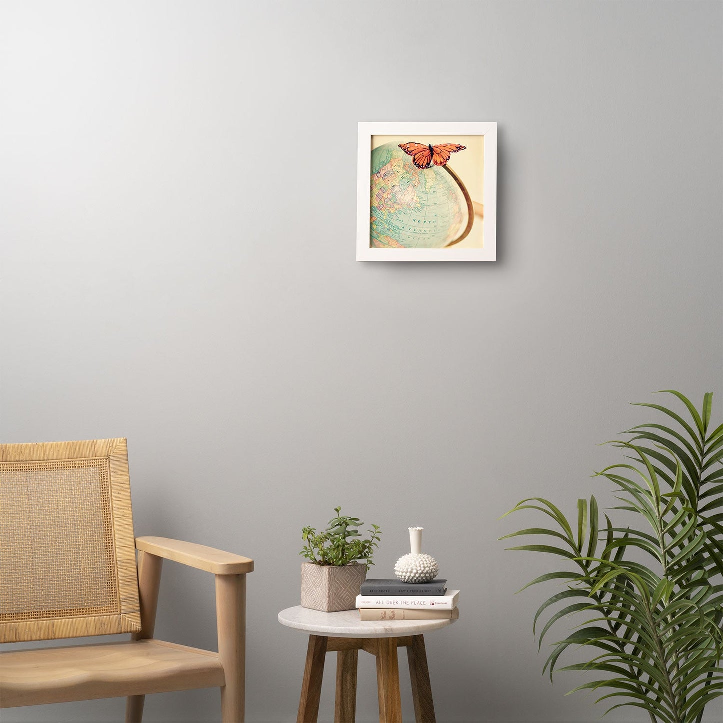 The Light Fantastic World Traveller Framed Wall Art