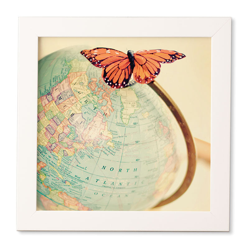 The Light Fantastic World Traveller Framed Wall Art