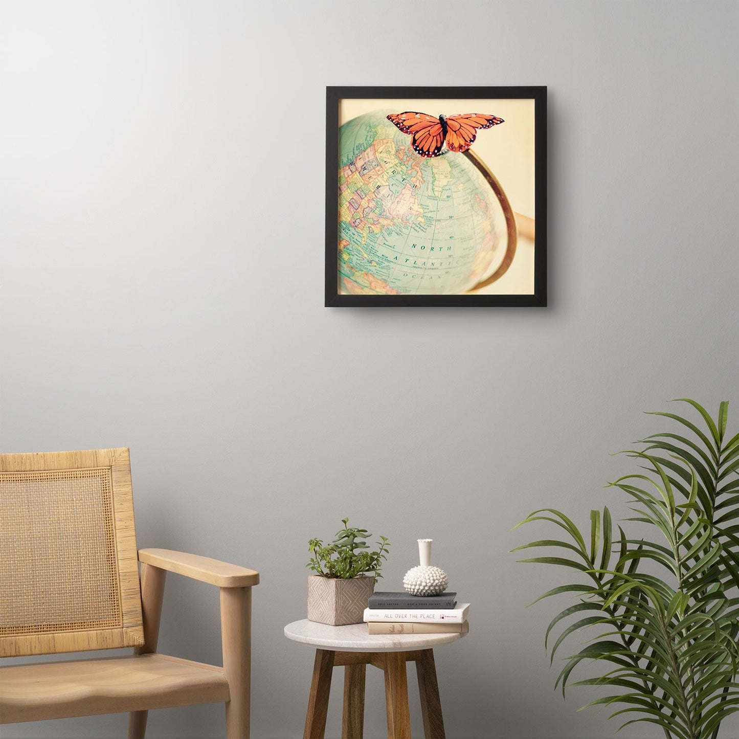 The Light Fantastic World Traveller Framed Wall Art