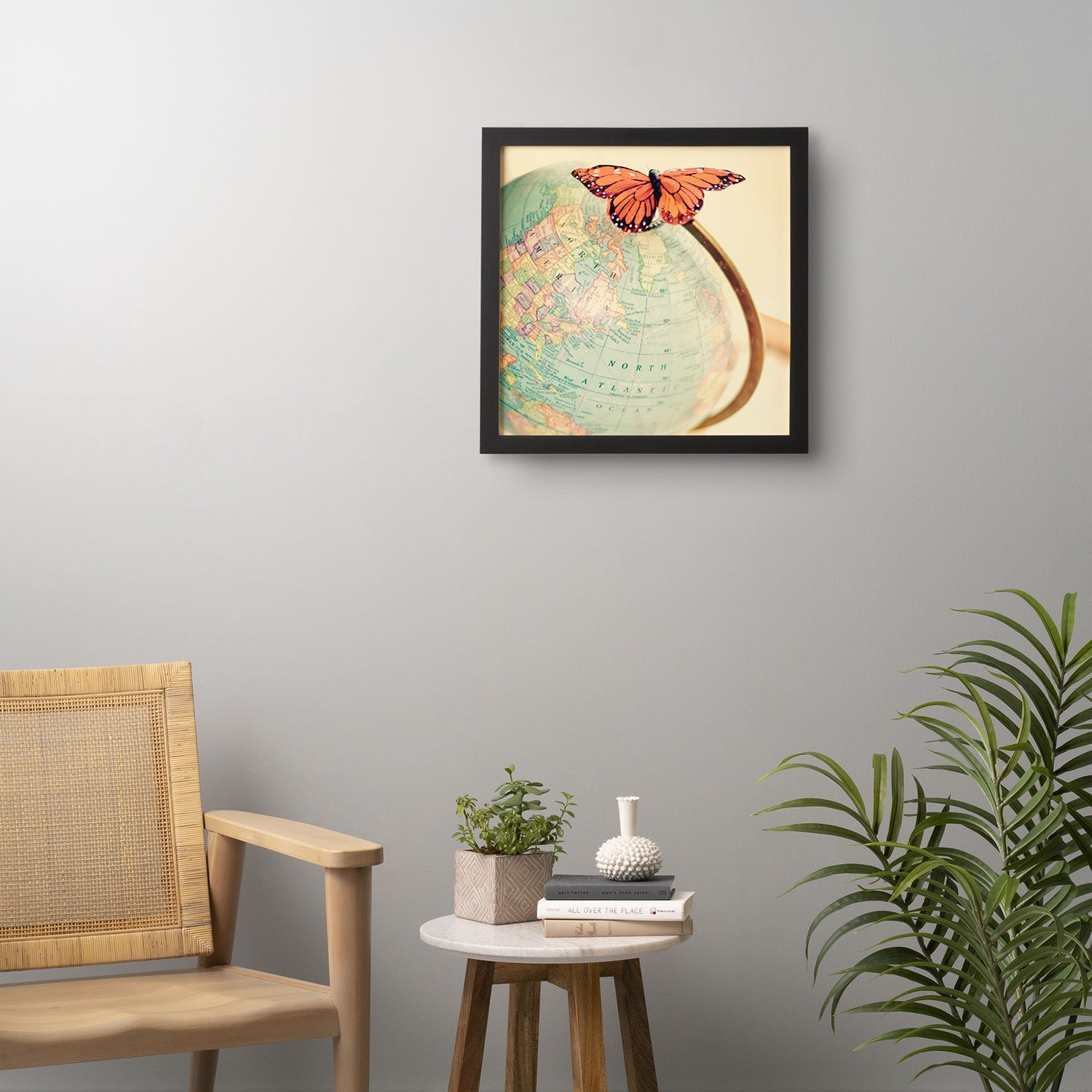 The Light Fantastic World Traveller Framed Wall Art