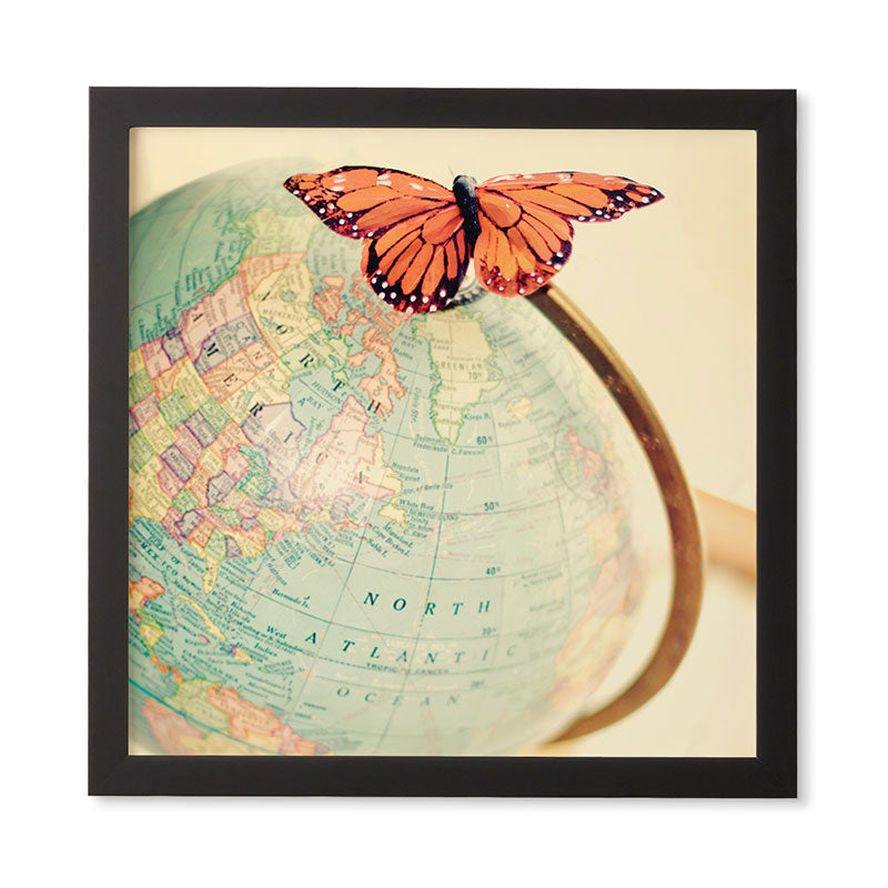 The Light Fantastic World Traveller Framed Wall Art