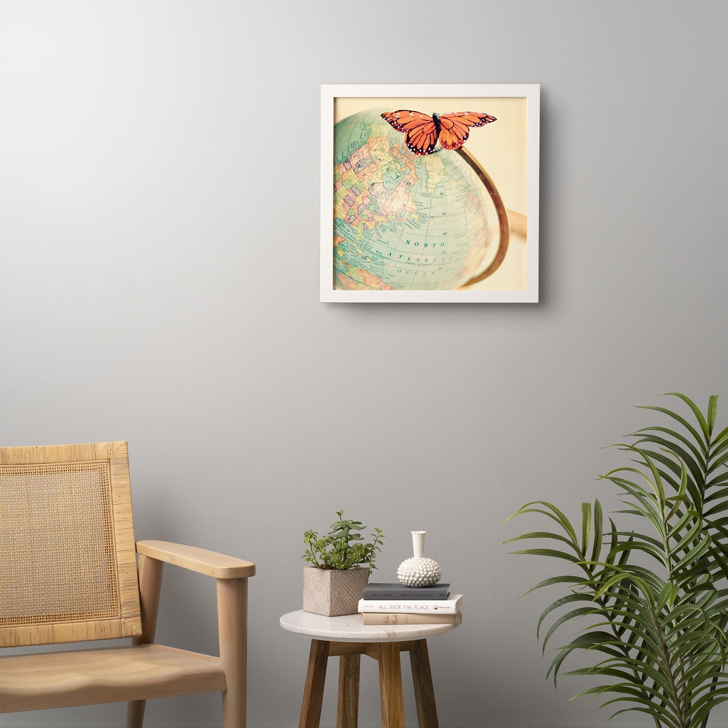 The Light Fantastic World Traveller Framed Wall Art