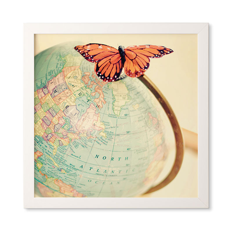 The Light Fantastic World Traveller Framed Wall Art