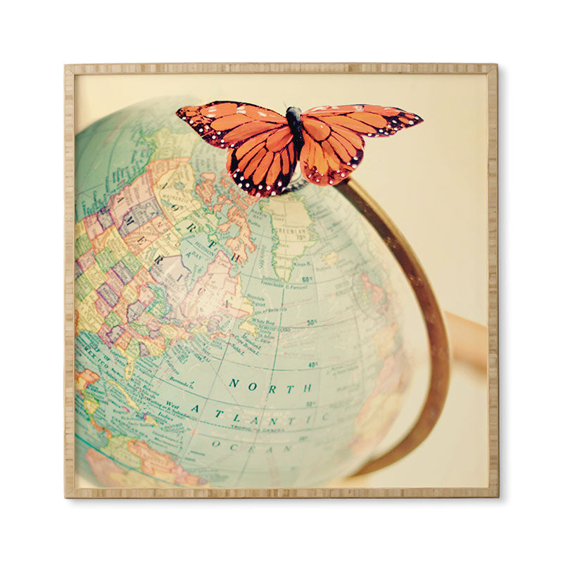 The Light Fantastic World Traveller Framed Wall Art